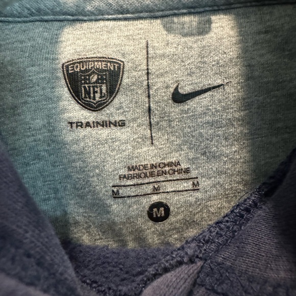 NFL Dallas Cowboys Football Hoodie, Navy Blue, Prescott #4- size Boys M (8-10) - Picture 5 of 6